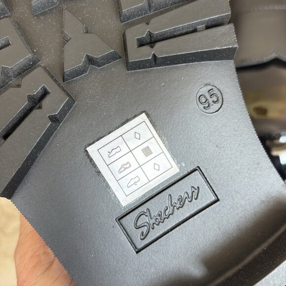 NEW! Sketchers Modern Rugged - Sweet Choice Patent Leather Loafers Memory Foam - Picture 13 of 13